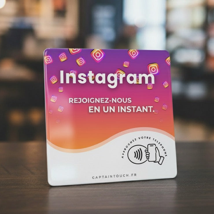 PLAQUE INSTAGRAM