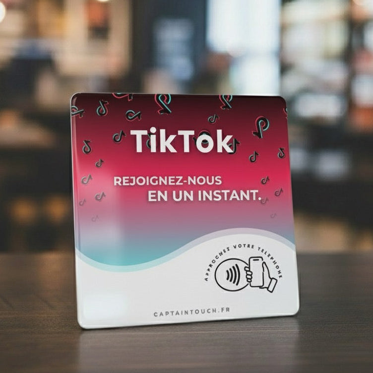 PLAQUE TIKTOK