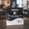 PLAQUE MENU