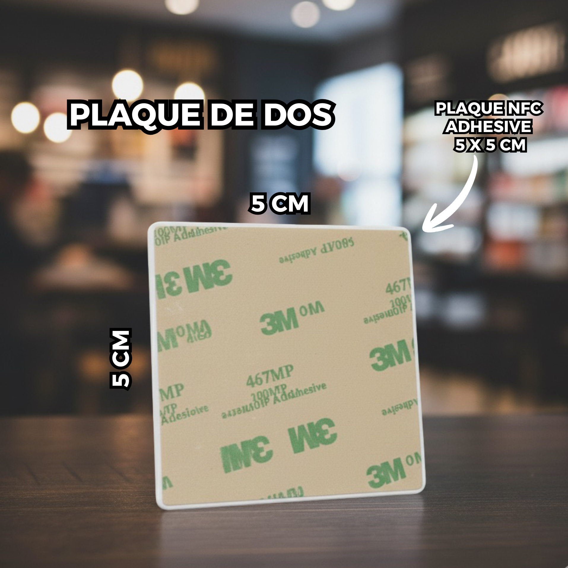 PLAQUE GOOGLE (5x5CM)